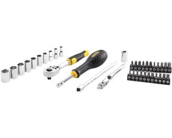 STANLEY Dopsleutelset 1/4