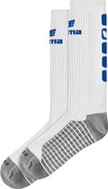 Erima Classic 5-Cubes Sock Long - Wit / Blauw - taille 43-46