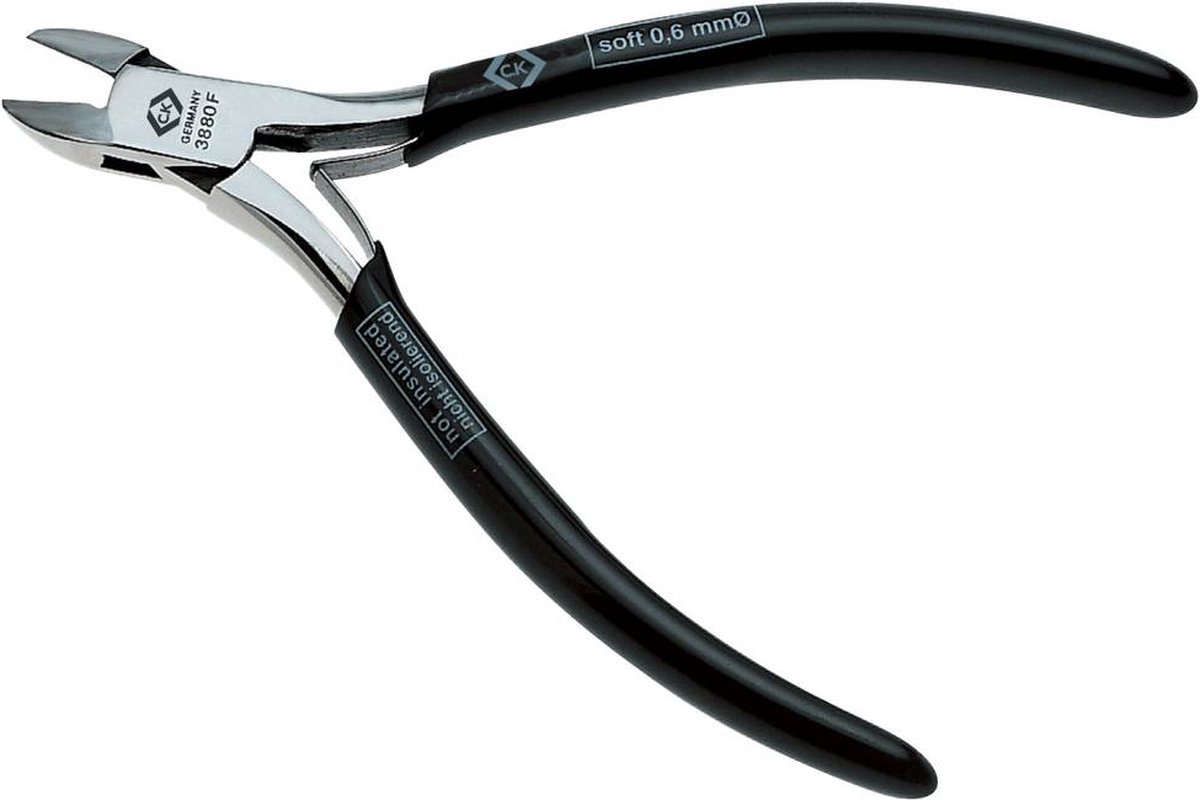 C.K T3880F Elektronica en fijnmechanica Zijkniptang Met facet 110 mm