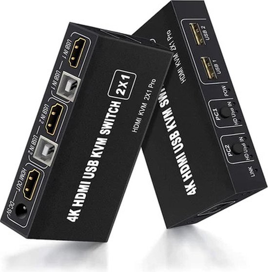 NÖRDIC KVM Commutateur HDMI 4 NÖRDIC vers 4 sorties - HDMI 4K60Hz
