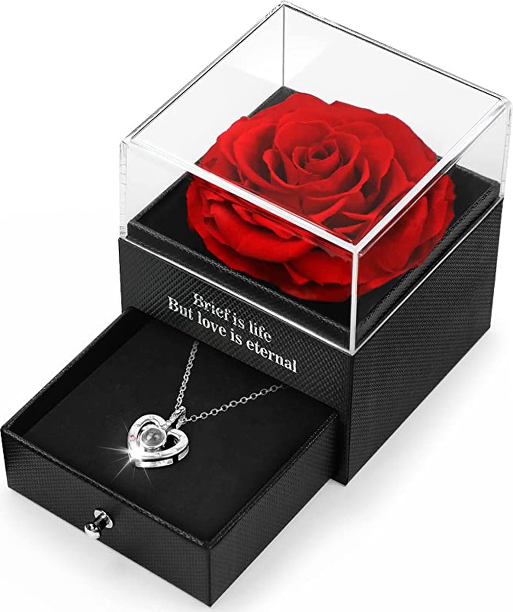 Rose Eternelle, Cadeau Anniversaire Femme, Idee Cadeau Femme Maman