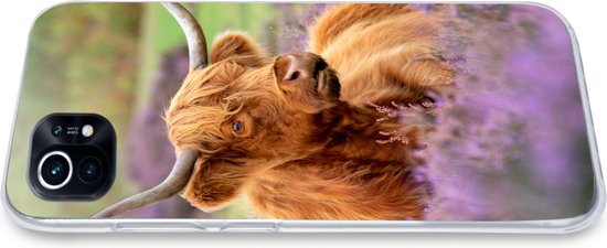 Xiaomi Mi 11 - Highlander écossais - Marron - Buissons - Coque de téléphone en Siliconen
