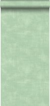 ESTAhome Papier peint aspect béton vert menthe - 139019-0,53 x 10,05 m