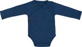 Baby's Only Rompertje lange mouw Melange - Jeans - 62 - 100% ecologisch katoen - GOTS