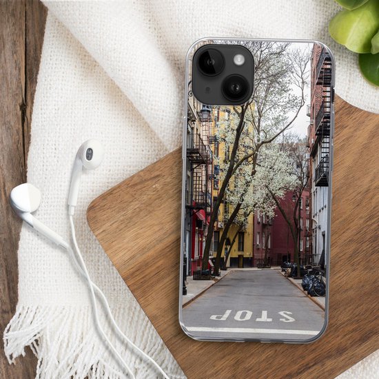 Apple iPhone 14 Plus - Housse souple - New York - Amérique - NYC - Coque en Siliconen téléphone