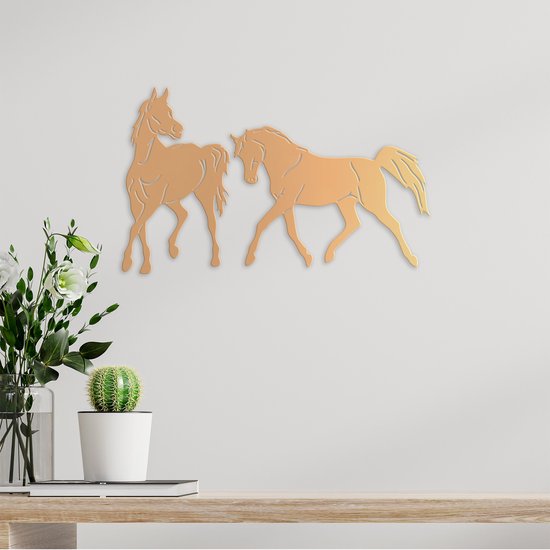 MOSKO - Decoratief accessoire - Goud - Aluminium - Beliani