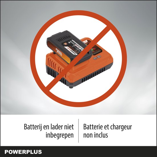 Dual Power Accu-bladblazer POWDPG75270 - Bladblazer op batterij van 40 V, 3-in-1: versnipperen, blazen en zuigen, maximale luchtsnelheid van 210 km/h, met 45 L opvangzak, zonder accu en lader