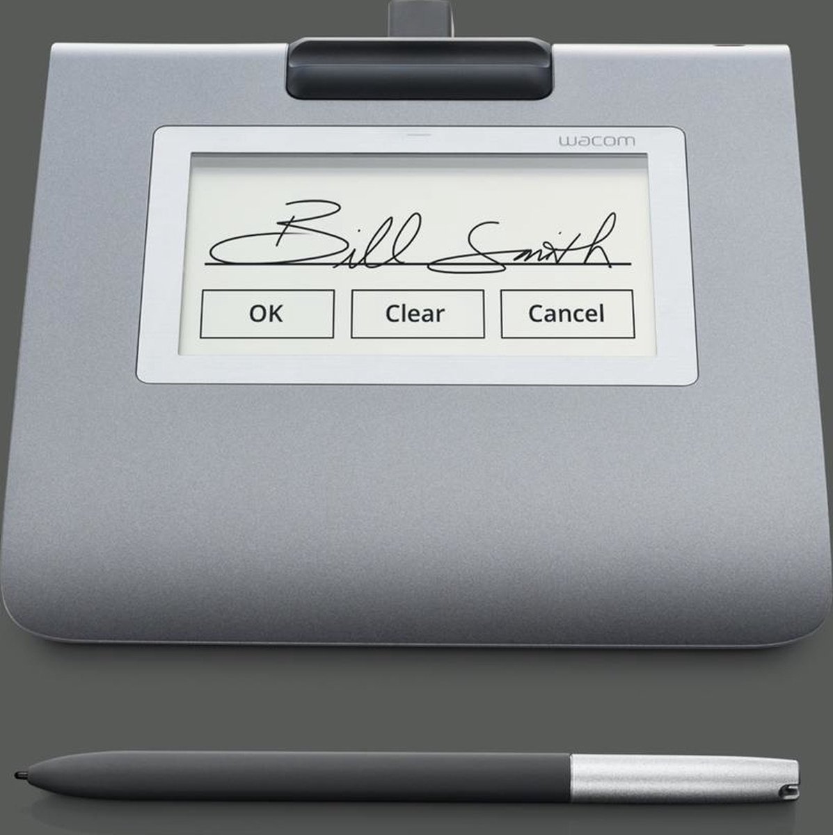 Wacom STU-430 - Ondertekeningsterminal met LCD-scherm - 9.6 x 6 cm - elektromagnetisch - met bekabeling - USB