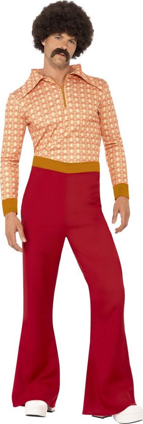Costume disco chic des années 70 pour homme - Habillage vêtements - Moyen