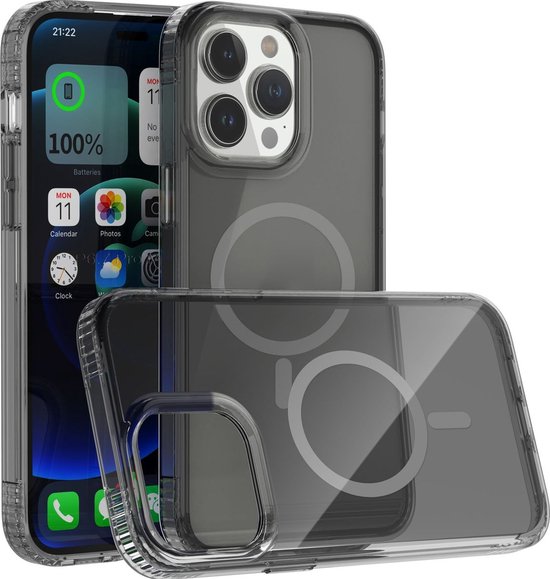 Mobigear Crystal - Coque Apple iPhone 15 Pro Max Coque Arrière