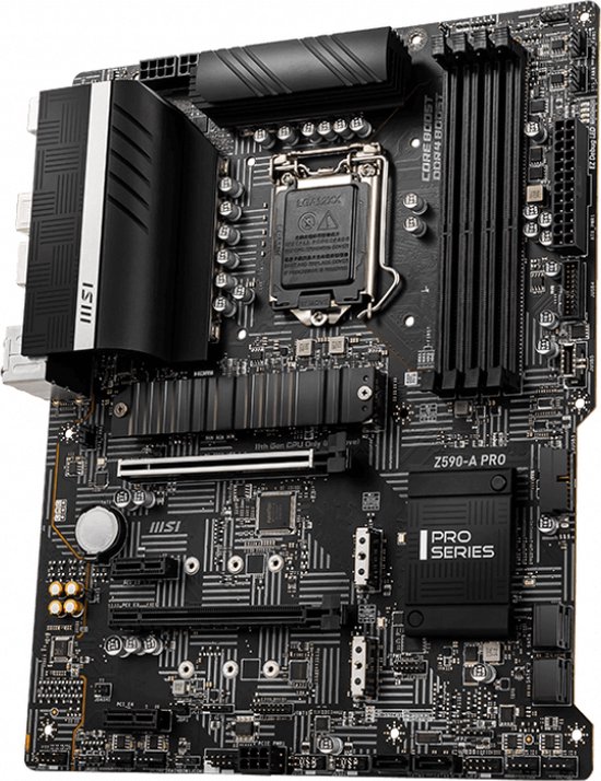 Motherboard MSI Z590-A PRO ATX LGA1200 Intel Intel Z590 LGA 1200 - MSI