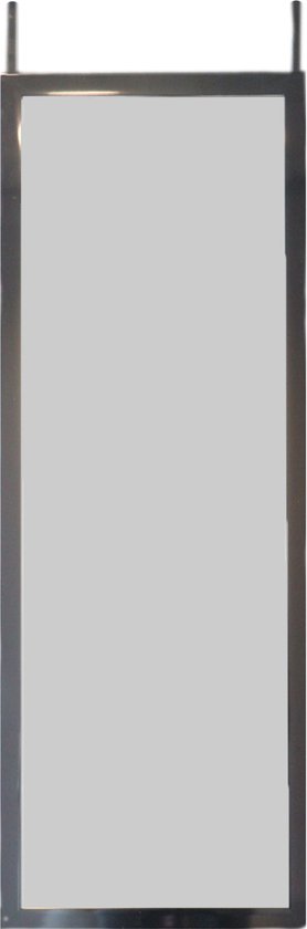 Miroir Orange85 - Zwart - 36x110cm - Miroir de porte - Miroir suspendu