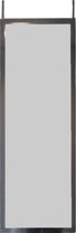 MISOU Spiegel - Zwart - 36x110cm - Deurspiegel - Hangspiegel