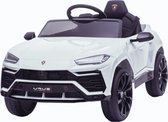Elektrische kinderauto Lamborghini Urus 12V Accu auto voor kinderen Met Afstandsbediening (Wit)