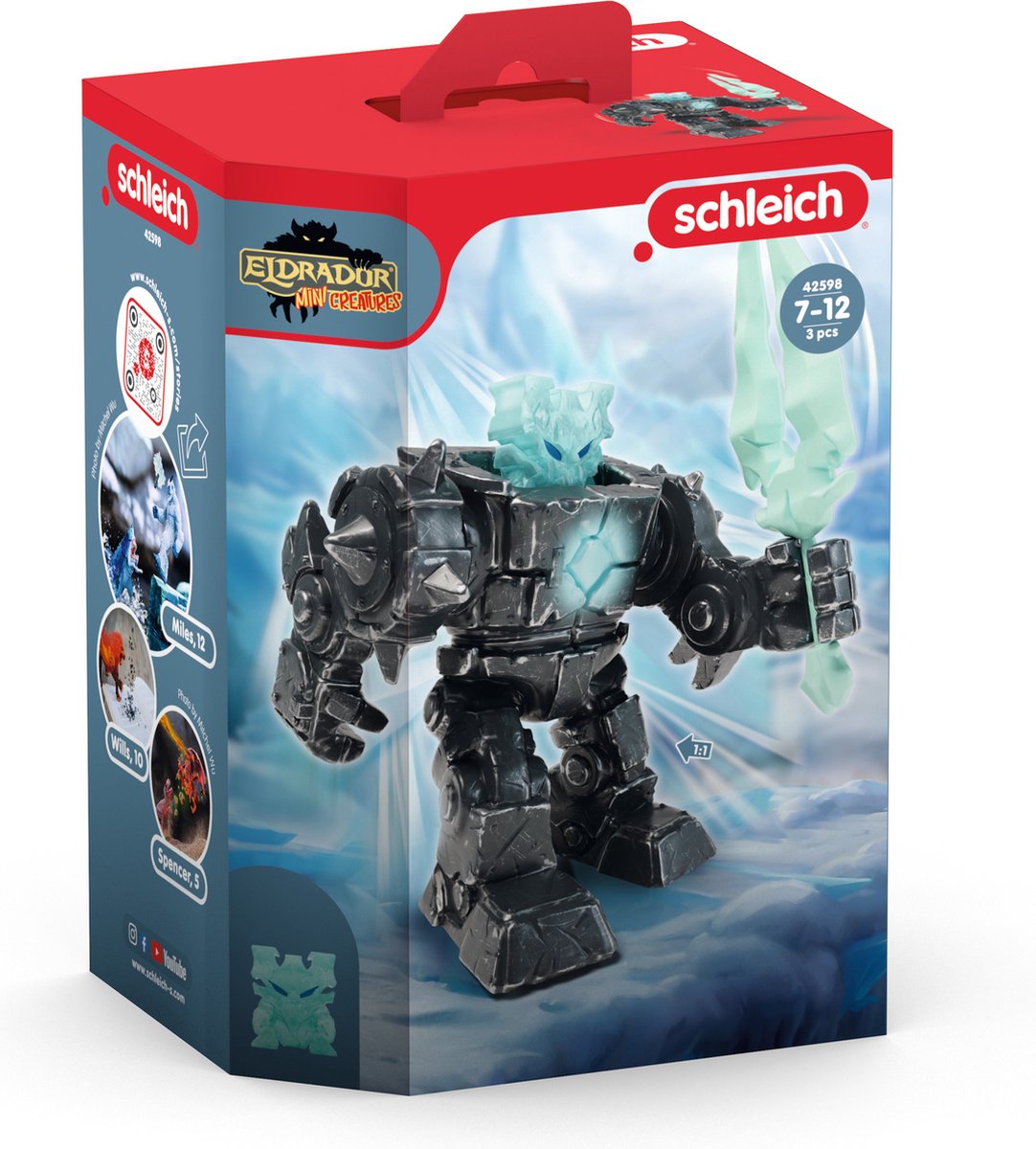 Schleich Eldrador Mini Creatures Shadow Ice Robot 42598