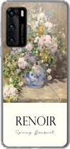 Telefoonhoesje Geschikt voor Huawei P40 hoesje - Kunst - Bloemen - Oude meesters - Siliconen Telefoonhoesje