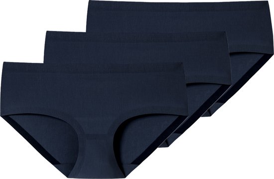 Schiesser Dames naadloze panty 3 pack Invisible Cotton