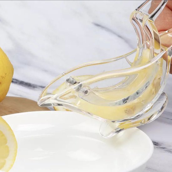 Heuts Goods - LUXE Citruspers - Citroenpers - Citruspers handmatig - Limoenpers - Lemon squeezer - Decoratieve citroenpers - Vaatwasserbestendig - Leuke Tafel Accessoire van Merkloos — afbeelding 3
