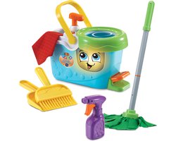 foto van VTech Speelpret Schoonmaakset – Cadeau – Educatief Speelgoed – Kennis te maken met Cijfers en Tellen – Met Geluidseffecten – Cadeau – 3 tot 5 jaar