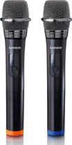 Lenco - MCW-020BK - Set van 2 draadloze microfoons