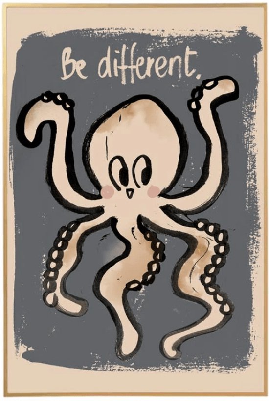 Studio Loco | Poster Octopus 50 x 70cm