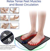 Elektrische - Acupunctuur Voet Massage mat  met 6 verschillende massagestand voor beter bloedsomloop, Stimulator voor voet, been en Spierpijn en relax je voet tegen vermoeidheid.