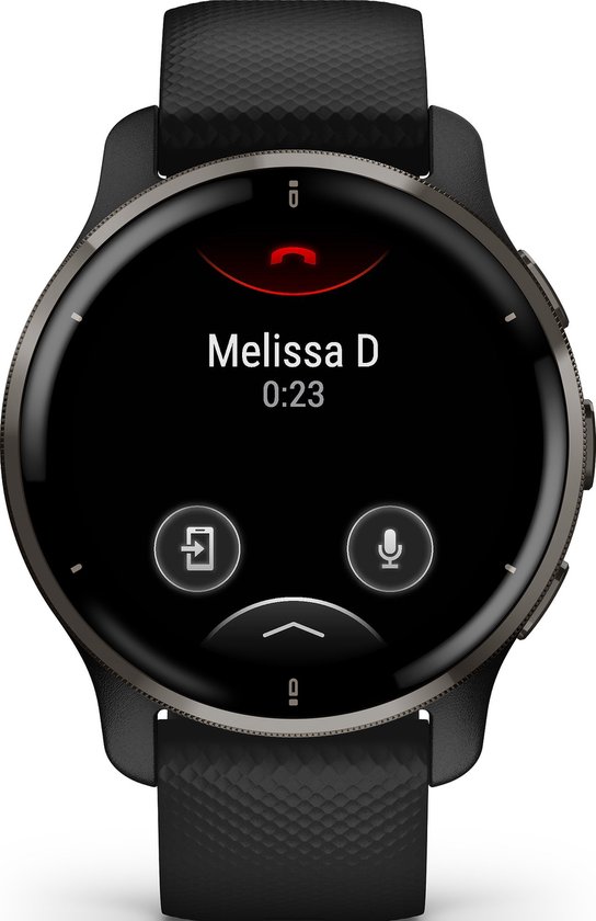 Garmin Venu 2 Plus Health Smartwatch - Amoled touchscreen - spraakbesturing - Zwart