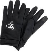 Odlo Stretchfleece liner Gloves - Sporthandschoenen - zwart Unisex - Maat M