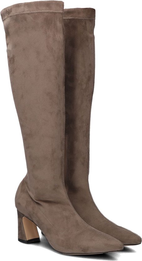 Notre-V 102\\42 Hoge laarzen - Dames - Taupe - Maat 39 | bol.com