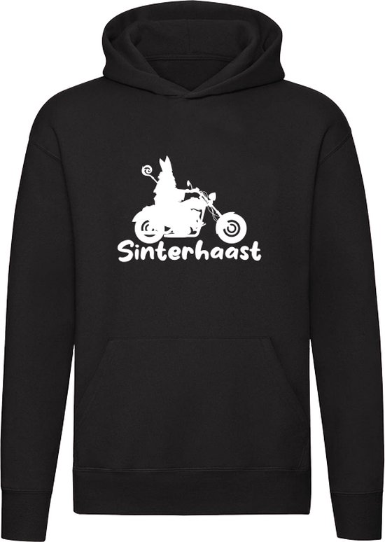Sinterhaast Hoodie - Sinterklaas Motor - Sinterklaaskado - Trui - Auto