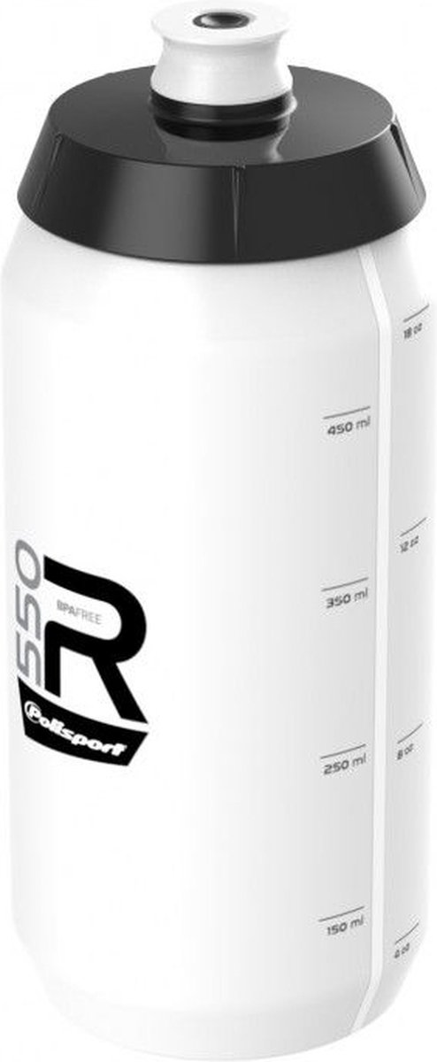 Bidon Polisport R550 lichtgewicht - 550 ml - wit — afbeelding 4
