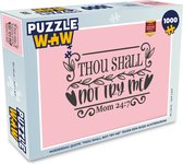 Puzzel Spreuken - Mama - Wijsheden - Legpuzzel - Puzzel 1000 stukjes volwassenen
