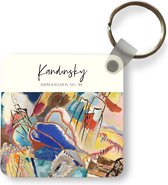 Sleutelhanger - Uitdeelcadeautjes - Kunst - Kandinsky - Improvisation no. 30 - Plastic