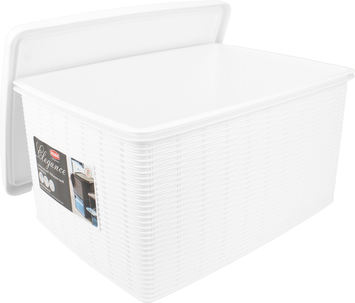 THIRD PARTY KB4000 Opbergdoos In Wit – Handige Kaartbox Met Deksel Voor 4000 Kaarten, Ideaal Voor Verzamelaars En Spelers