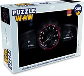 Puzzel Modern snelheidsmeter op dashboard van auto - Legpuzzel - Puzzel 500 stukjes