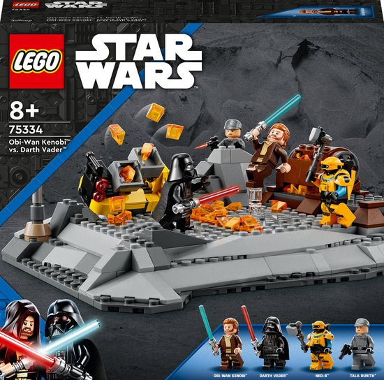 Lego®star wars™ 75333 - le chasseur jedi d'obi-wan kenobi