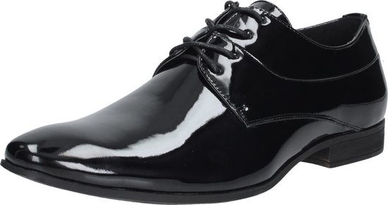 Bottesini heren lakschoenen Gekleed Laag - Zwart lak - Maat 41