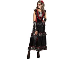 Boland - Kostuum La Muerte (40/42) - Volwassenen - Day of the dead - Halloween verkleedkleding - Day of the dead