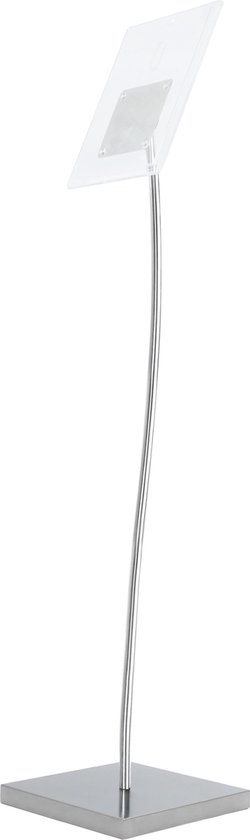 Sigel TA210 Tafelstatief L-vorm Voor papierformaat: DIN A4 Glas (helder) 1 stuk(s