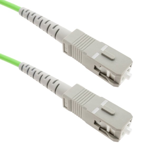 Multimode Simplex BeMatik - OM5 multimode simplex 50 µm / 125 µm SC / PC naar SC / PC 100 ...