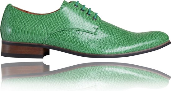 Green Froggy - Maat 39 - Lureaux - Kleurrijke Schoenen Voor Heren -  Veterschoenen Met... | bol
