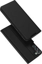 Dux Ducis - Telefoonhoesje geschikt voor Samsung Galaxy S22 Plus - Skin Pro Book Case - Zwart