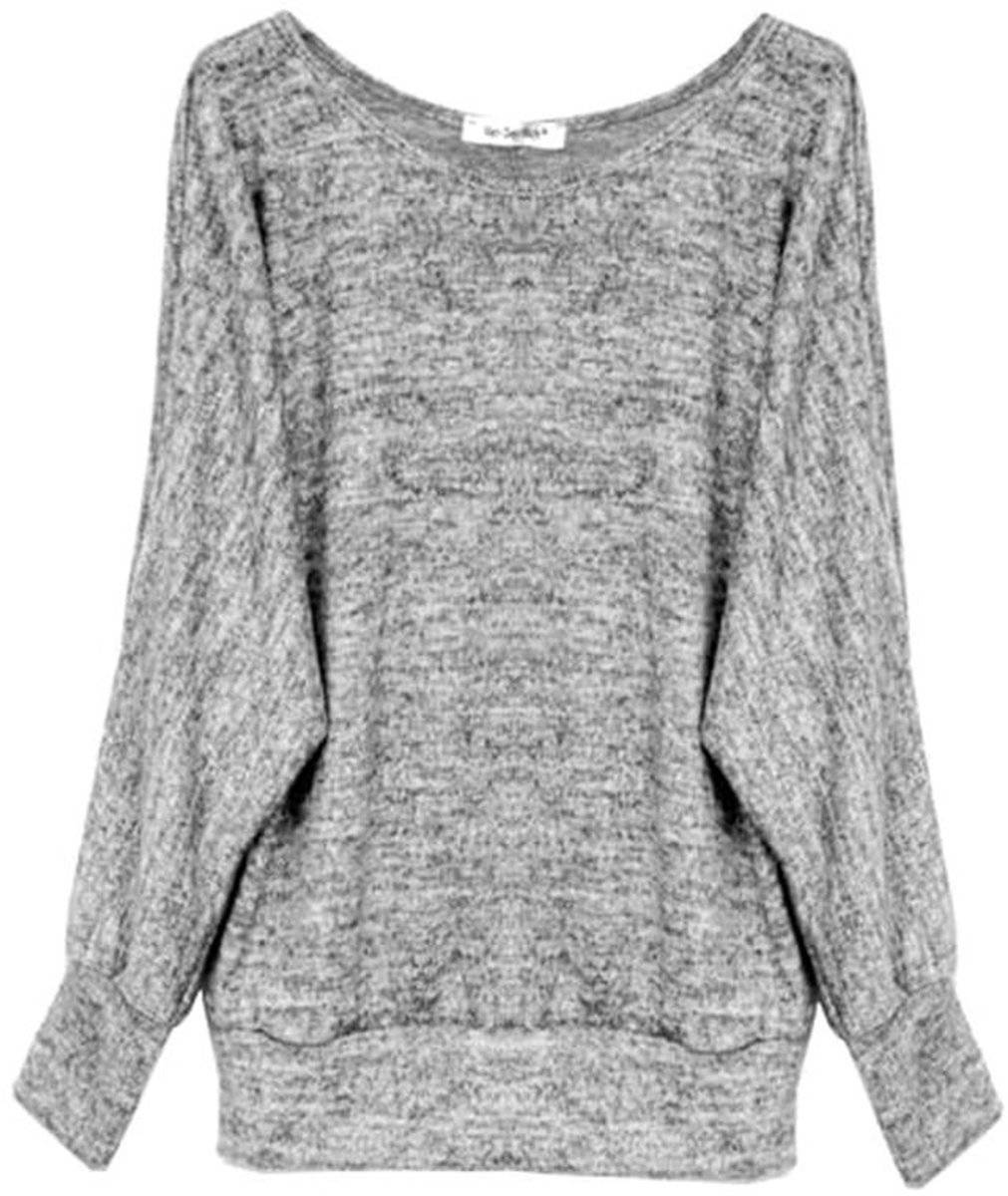Oversized T-shirt met Vleermuismouwen voor Dames