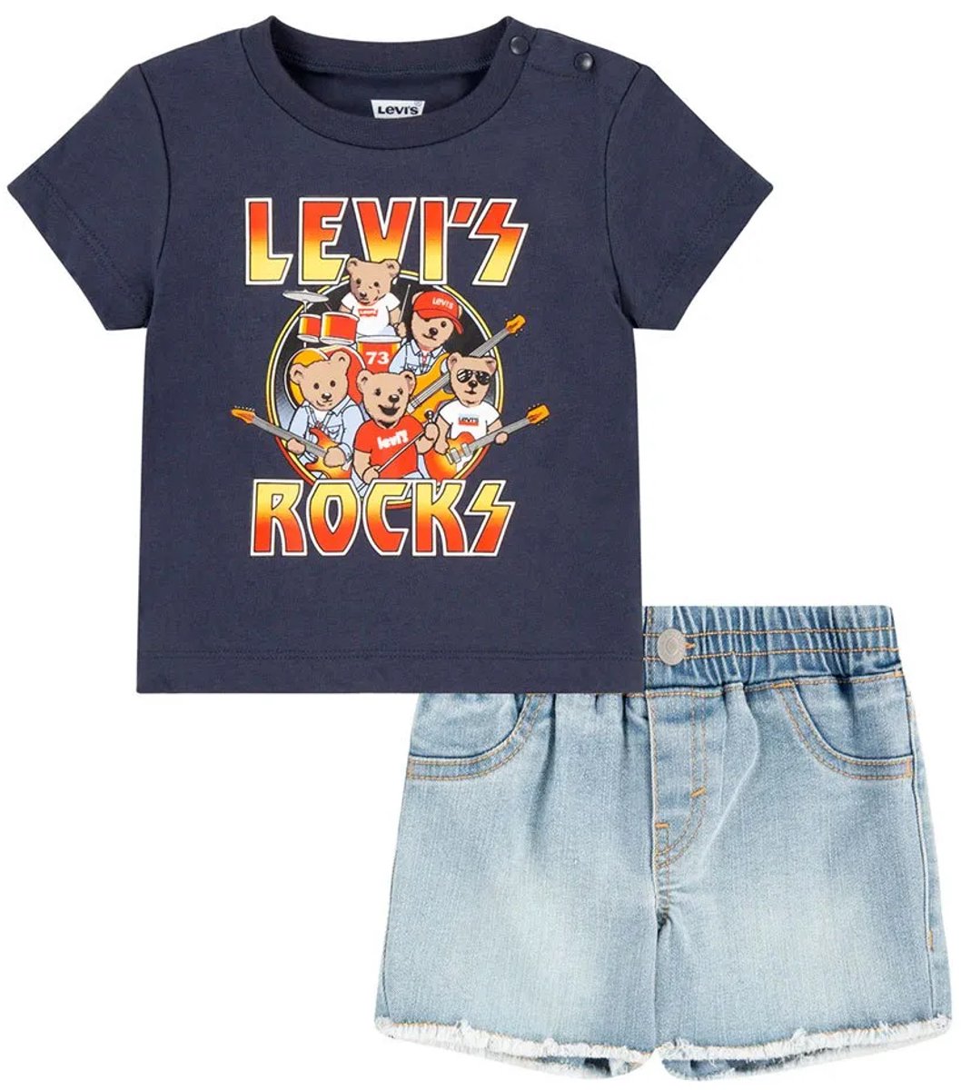 Levi´s ® Kids Rock And Roll Set 3 Years Jongens India Ink
