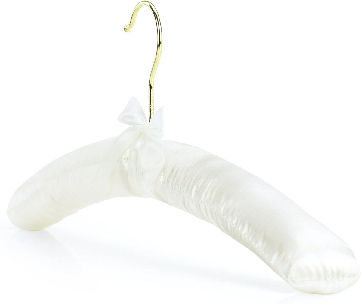 Gewatteerde kleerhangers met satijnen bekleding - Ideaal voor blouses, jurken en tops