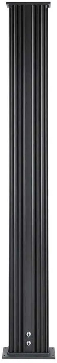 Formidra Dada Straight hybride buitendouche - Geborsteld aluminium antraciet