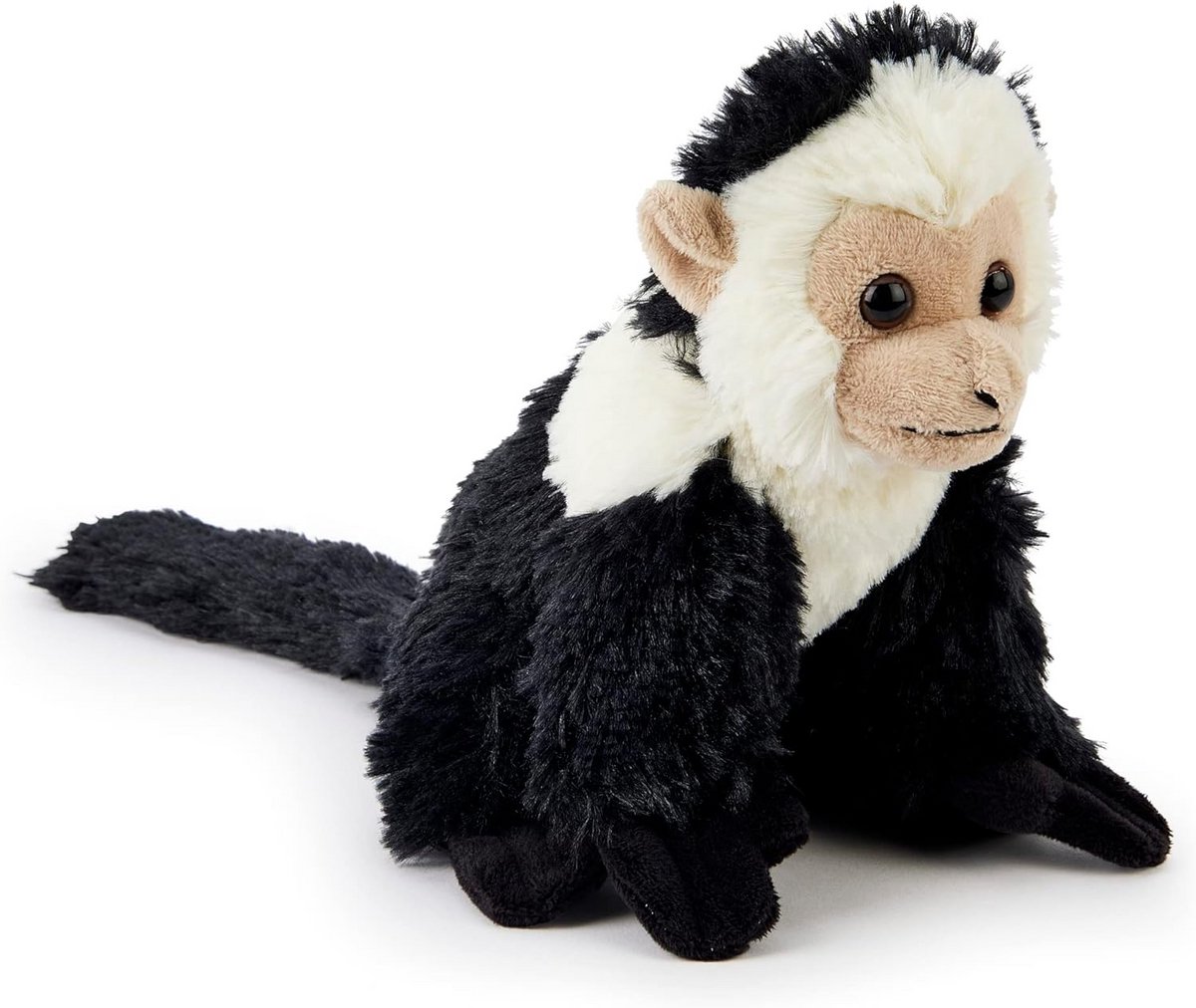 Zacht pluche knuffeldier voor kinderen, safari collectie, 20 - 22 cm