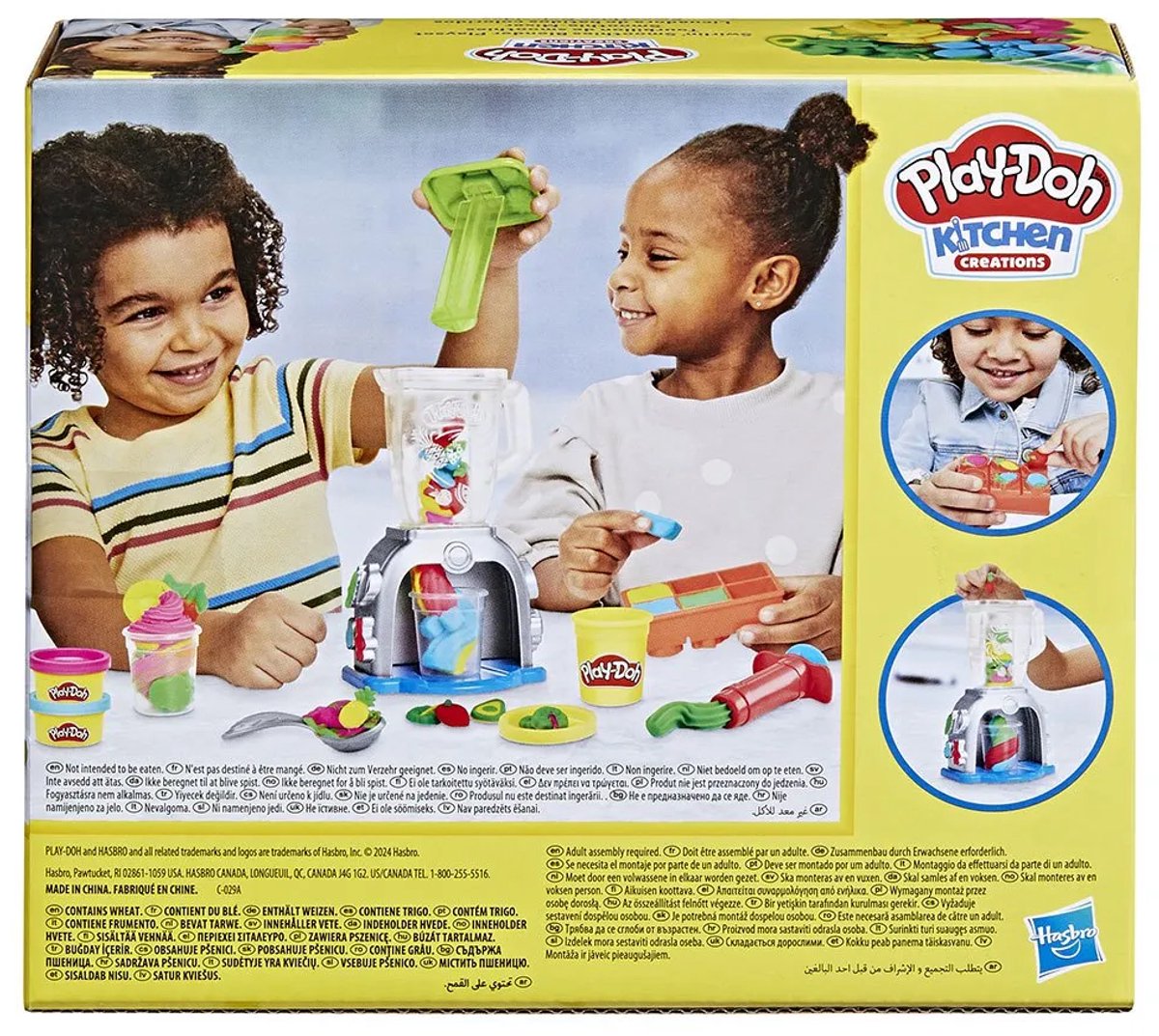 Play-Doh Smoothie Blender Set - Boetseerklei - 5 Play-Doh potjes - Knutselen voor kinderen — afbeelding 13