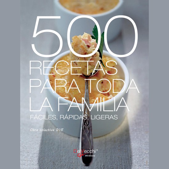 500 recetas para toda la familia - cover