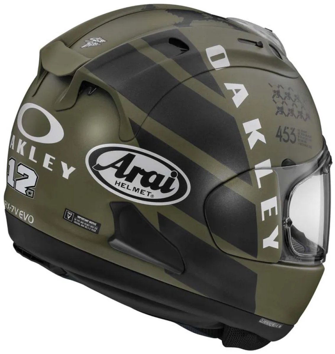 Arai RX-7V Evo Maverick Oakley Integraalhelm - Helm – foto 2